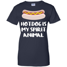 Hotdog-is-my-spirit-animal-shirt