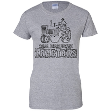Funny-Farmer-Quote-Gift-Real-Man-Drive-Tractors-T-Shirt