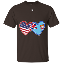 Fijian-American-Fiji-_amp_-America-Flag-T-Shirt