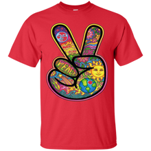 Colorful-Peace-Sign-Tee-Shirt
