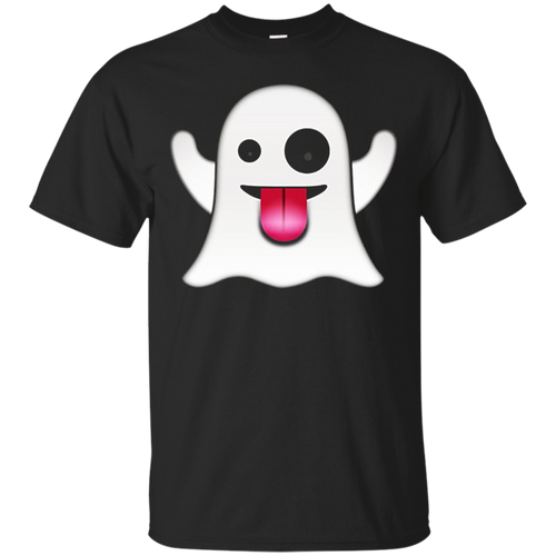 Ghost-Boo-Emoji-T-Shirt