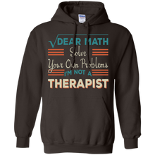 Dear-Math-Solve-Your-Own-Problems-I'm-Not-A-Therapist-Shirt