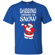 Dabbing-Through-The-Snow-Funny-Christmas-Holiday-T-Shirt