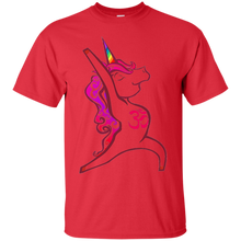 Funny-Unicorn-Yoga-T-Shirt