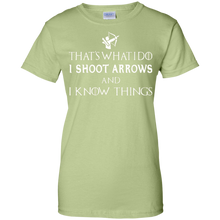 Funny-Archery-TShirt-Store---I-Shoot-Arrows-and-I-Know-Thin