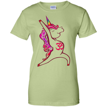 Funny-Unicorn-Yoga-T-Shirt