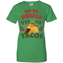Funny-Taco-T-shirt-No-To-Drugs-Yes-To-Tacos-Zany-BrainyBuy-Funny-Taco-T-shirt