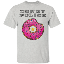 Donut-Police-T-Shirt-Officer-Law-Crime-Foodie-Graphic-Tee