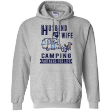 Husband-and-Wife-Camping-Partners-For-Life-TShirt