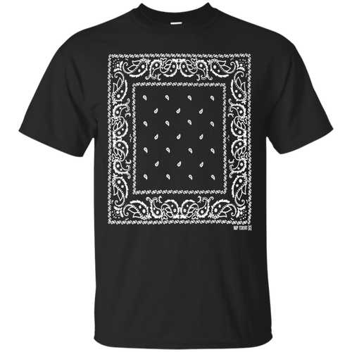 Dark-Blue-bandana-shirt---bandana-t-shirt-men-and-women