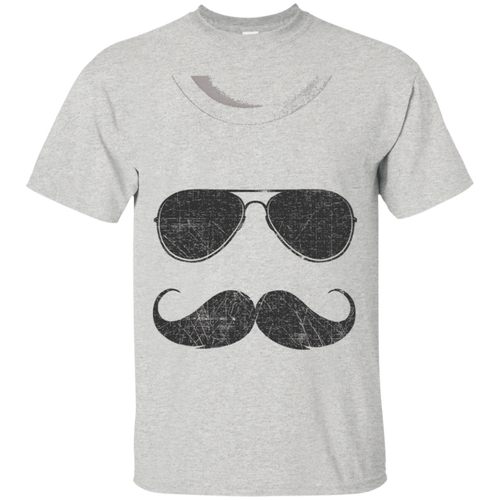 Cool-Shades-And-Mustage-Vintage-T-shirt