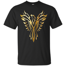 Gold-Phoenix-Mythical-Legendary-Bird-Graphic-Tee-Shirt