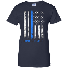 Honor-Respect-Thin-Blue-Line-Police-Lives-Matter-T-Shirt