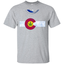 Colorado-State-Flag-Marijuana-Weed-Cannabis-Retro-T-shirt