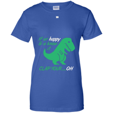 Clap-Your-Oh-Funny-Dinosaur-T-Shirt-T-Rex-Problems-Tee