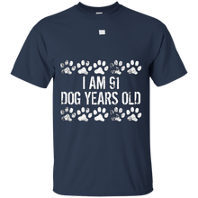 I-Am-91-Dog-Years-Old-Funny-13th-Birthday-T-Shirt