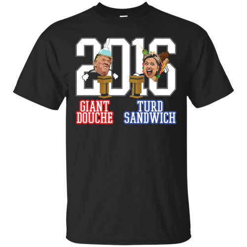 Giant-Douche-(Trump)-VS-Turd-Sandwich-(Clinton)-2016