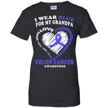 Colon-Cancer-T-Shirt---I-Wear-Blue-For-My-Grandpa