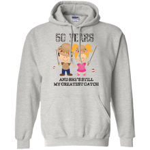 Funny-50th-Anniversary-Mens-Gift-Greatest-Catch-T-shirt