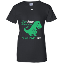 Clap-Your-Oh-Funny-Dinosaur-T-Shirt-T-Rex-Problems-Tee