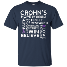 Crohn's-Disease-Awareness-T-shirt-Purple-Ribbon-Walk-Tee