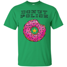 Donut-Police-T-Shirt-Officer-Law-Crime-Foodie-Graphic-Tee