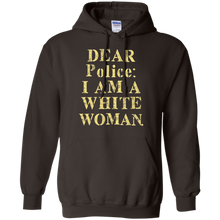 Dear-Police-I-Am-A-White-Woman-T-Shirt