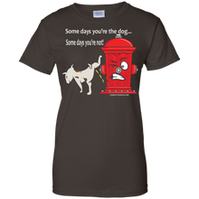 Dog-Peeing-on-a-Fire-Hydrant-Funny-T-Shirt---#FansRaved