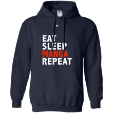 Funny-Eat-Sleep-Manga-Repeat-T-shirt-Comic-Books