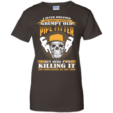 Grumpy-Old-Pipe-Fitter-T-shirt
