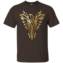 Gold-Phoenix-Mythical-Legendary-Bird-Graphic-Tee-Shirt