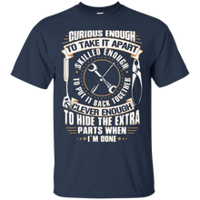 Curious-Enough-To-Take-It-Apart-Mechanic-T-shirts