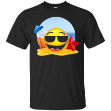 Cool-shades-Emoji-on-beach-t-shirt-sunglasses-emoji