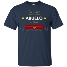 Funny-Abuelo-Shirt-Lo-MEJOR-ABUELO-del-Mundo-T-Shirt-Gift
