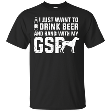 German-Shorthair-Pointer-Funny-Unisex's-T-Shirt