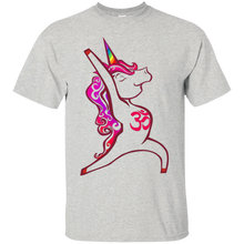 Funny-Unicorn-Yoga-T-Shirt