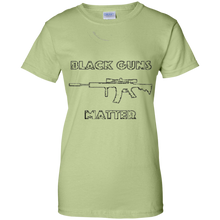 Guns-That-Are-Black-Matter---Cool-Justice-Tshirt
