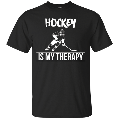 Hockey-Is-My-Therapy-Passion-Hobbies-Cute-Gift-Shirt