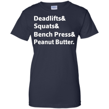 Deadlifts-_amp_-Squats-_amp_-Bench-Press-_amp_-Peanut-Butter-Fun-T-Shirt