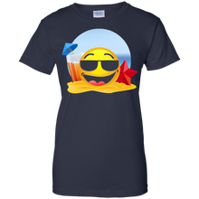 Cool-shades-Emoji-on-beach-t-shirt-sunglasses-emoji