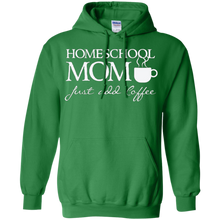 Homeschool-Mom---Just-add-coffee---Funny-Home-School-T-shirt