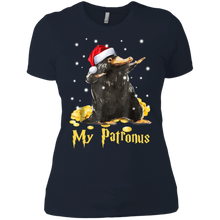 Funny Dabbing Nifflers Christmas Shirt Ladies' Boyfriend Shirt