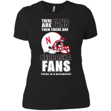 Nebraska Cornhuskers Husker Football Fans Ladies' Boyfriend Shirt