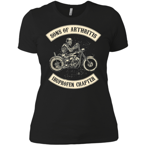 Sons of arthritis ibuprofen chapter funny shirt Ladies' Boyfriend Shirt
