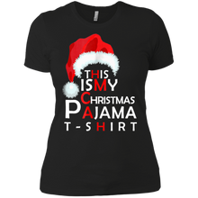 This is my Christmas Pajama shirt Great christmas Gift Tee Ladies' Boyfriend Shirt