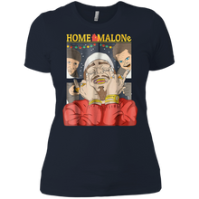 Home Post Malone Christmas funny shirt Ladies' Boyfriend Shirt