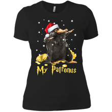 Funny Dabbing Nifflers Christmas Shirt Ladies' Boyfriend Shirt