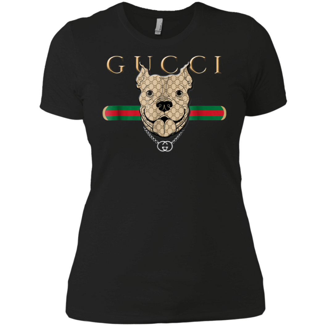Gucci Dog Funny shirt Ladies' Boyfriend Shirt