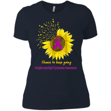 Antiphospholipid Syndrome Awareness Choose To Keep Going Ladies' Boyfriend Shirt