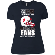 Nebraska Cornhuskers Husker Football Fans Ladies' Boyfriend Shirt